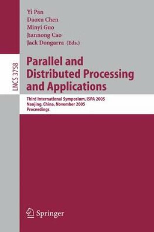 Cover of Parallel and Distributed Processing and Applications