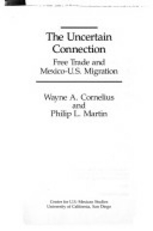 Cover of The Uncertain Connection