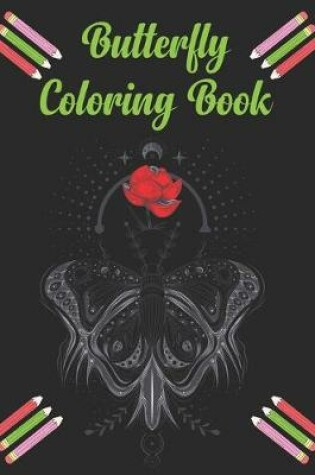 Cover of Butterfly Coloring Book