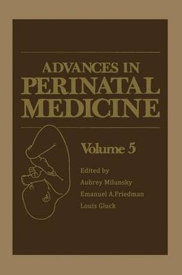 Book cover for Advances in Perinatal Medicine