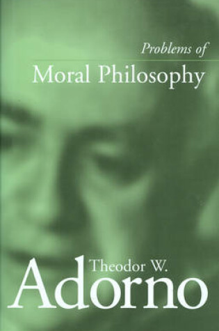 Cover of Problems of Moral Philosophy