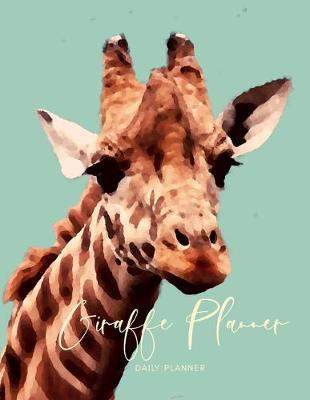 Book cover for 2020 2021 15 Months Giraffe Daily Planner