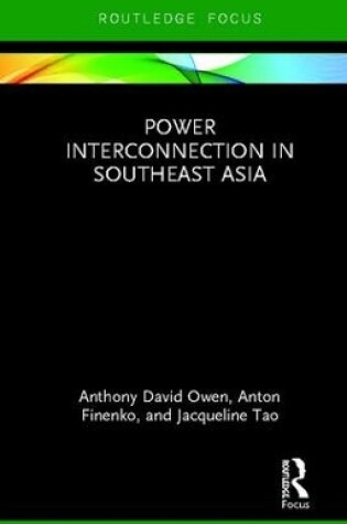 Cover of Power Interconnection in Southeast Asia