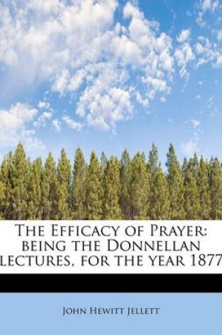 Cover of The Efficacy of Prayer