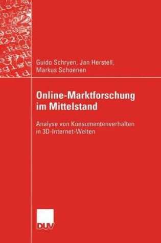 Cover of Online-Marktforschung im Mittelstand