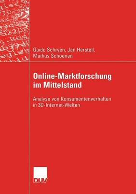 Book cover for Online-Marktforschung im Mittelstand