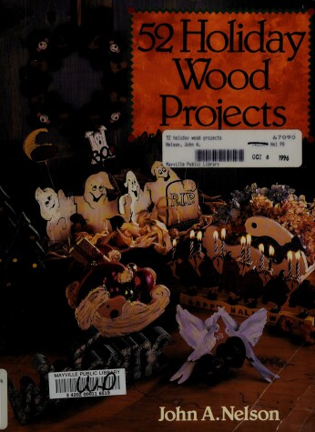 Book cover for 52 Holiday Wood Projects