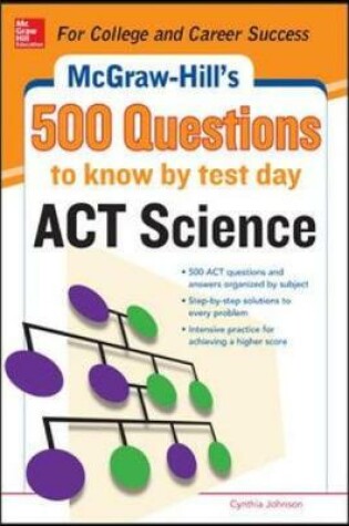 Cover of 500 ACT Science Questions to Know by Test Day