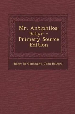 Cover of Mr. Antiphilos