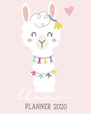 Book cover for Llama Planner 2020