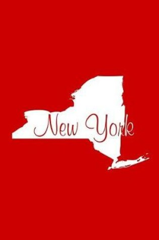 Cover of New York - Red Lined Notebook with Margins