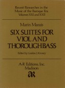 Cover of Marin Marais