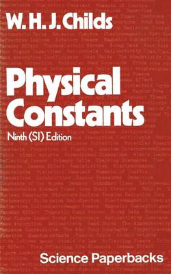 Book cover for Physical Constants