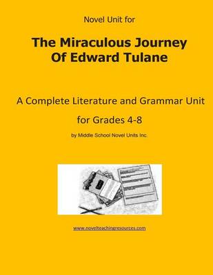 Book cover for Novel Unit for The Miraculous Journey of Edward Tulane