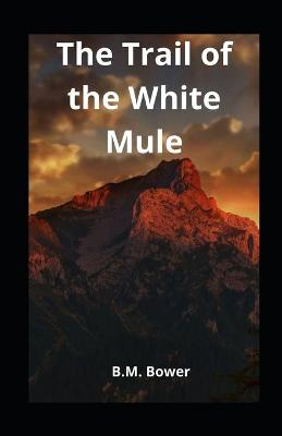 Book cover for The Trail of the White Mule illustrated