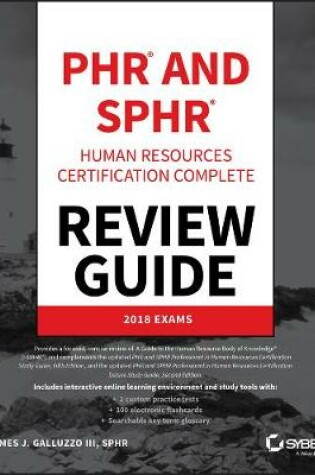 Cover of PHR and SPHR Professional in Human Resources Certification Complete Review Guide