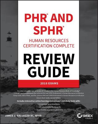 Book cover for PHR and SPHR Professional in Human Resources Certification Complete Review Guide