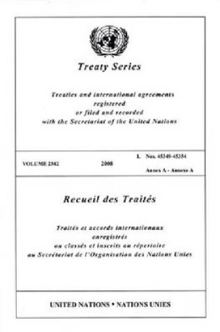 Cover of Treaty Series 2542