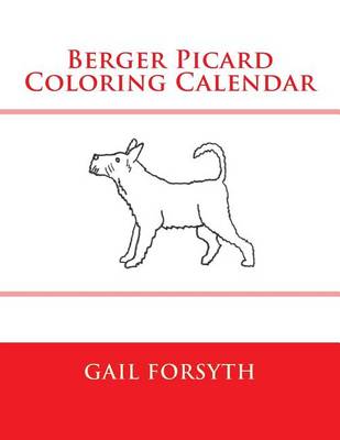 Book cover for Berger Picard Coloring Calendar