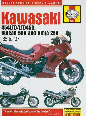 Book cover for Kawasaki 450 and 500
