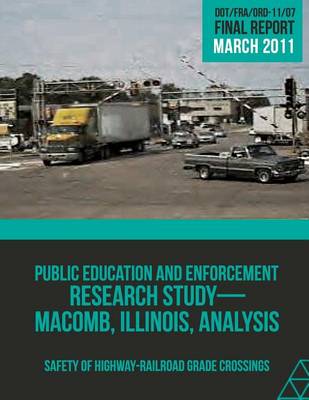 Book cover for Public Education and Enforcement Research Study Macomb, Illinois, Analysis