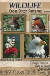 Book cover for Wildlife Cross Stitch Patterns