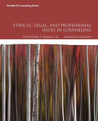 Book cover for Ethical, Legal, and Professional Issues in Counseling, Enhanced Pearson Etext with Loose-Leaf Version -- Access Card Package