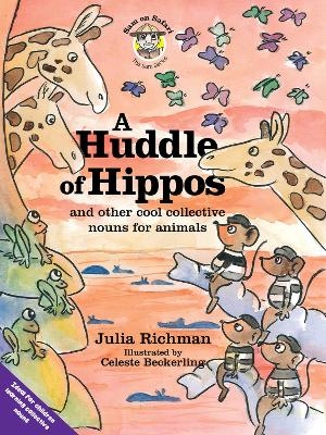 Book cover for A huddle of hippos