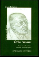 Book cover for Ordo Amoris