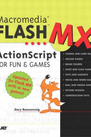 Cover of Macromedia Flash MX ActionScript for Fun and Games