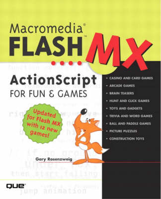 Book cover for Macromedia Flash MX ActionScript for Fun and Games