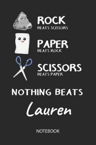 Cover of Nothing Beats Lauren - Notebook