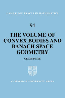 Book cover for The Volume of Convex Bodies and Banach Space Geometry