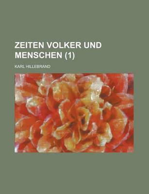 Book cover for Zeiten Volker Und Menschen (1)