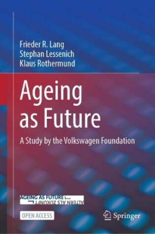 Cover of Ageing as Future