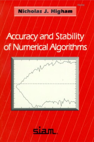 Cover of Accuracy and Stability of Numerical Algorithms