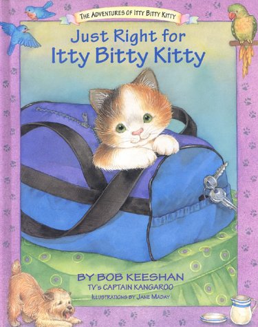 Book cover for Just Right for Itty Bitty Kitty