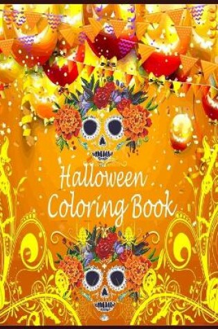 Cover of Halloween coloring Book