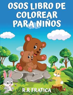 Book cover for Osos libro de colorear para niños