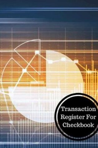 Cover of Transaction Register for Checkbook