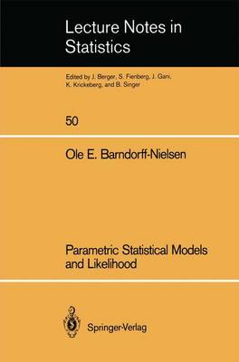 Book cover for Parametric Statistical Models and Likelihood