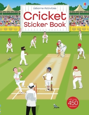 Book cover for Cricket Sticker Book