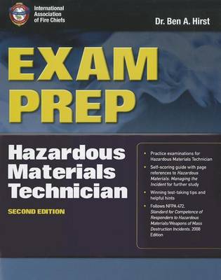 Book cover for Exam Prep: Hazardous Materials Technician
