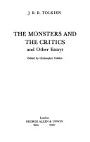 Book cover for The Monsters and the Critics and Other Essays