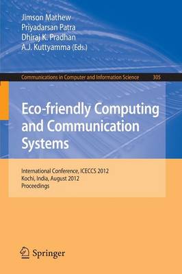 Cover of Eco-friendly Computing and Communication Systems