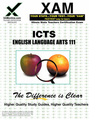 Book cover for Ilts English Language Arts 111 Teacher Certification Test Prep Study Guide