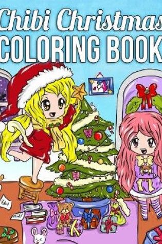 Cover of Chibi Christmas Coloring Book