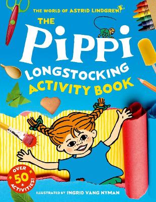 Book cover for The Pippi Longstocking Activity Book