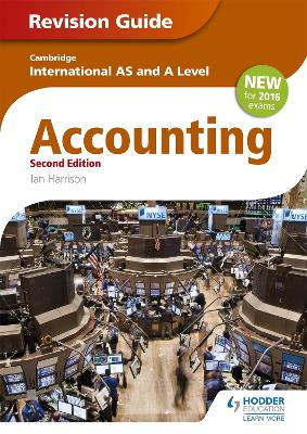 Book cover for Cambridge International AS/A level Accounting Revision Guide 2nd edition