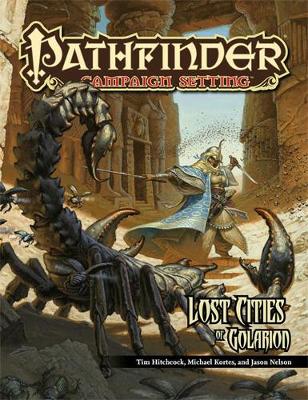 Book cover for Pathfinder Chronicles: Lost Cities of Golarion